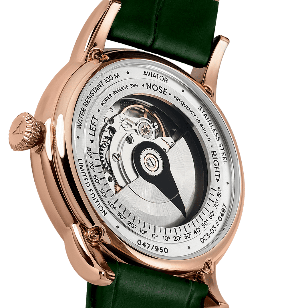 Hodinky AVIATOR SWISS Douglas DC-3 V.3.32.2.271.4