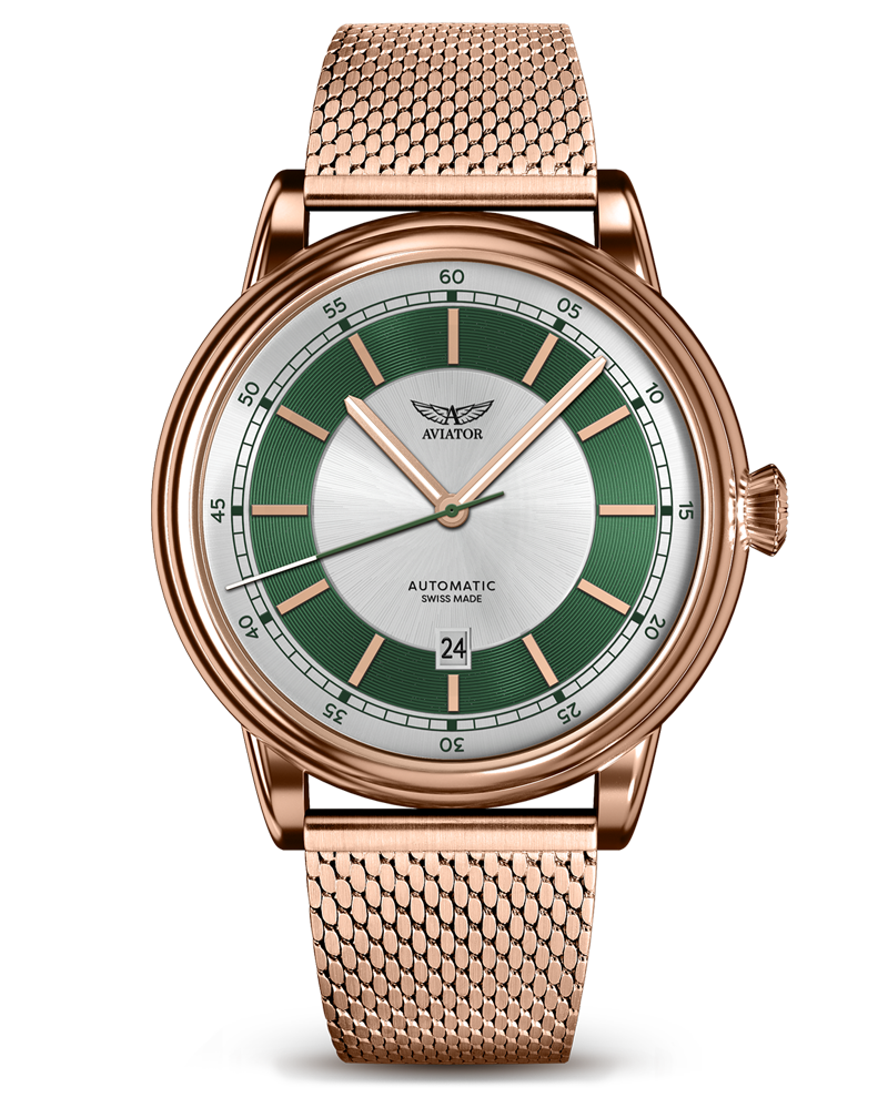 Hodinky AVIATOR SWISS Douglas DC-3 V.3.32.2.271.4