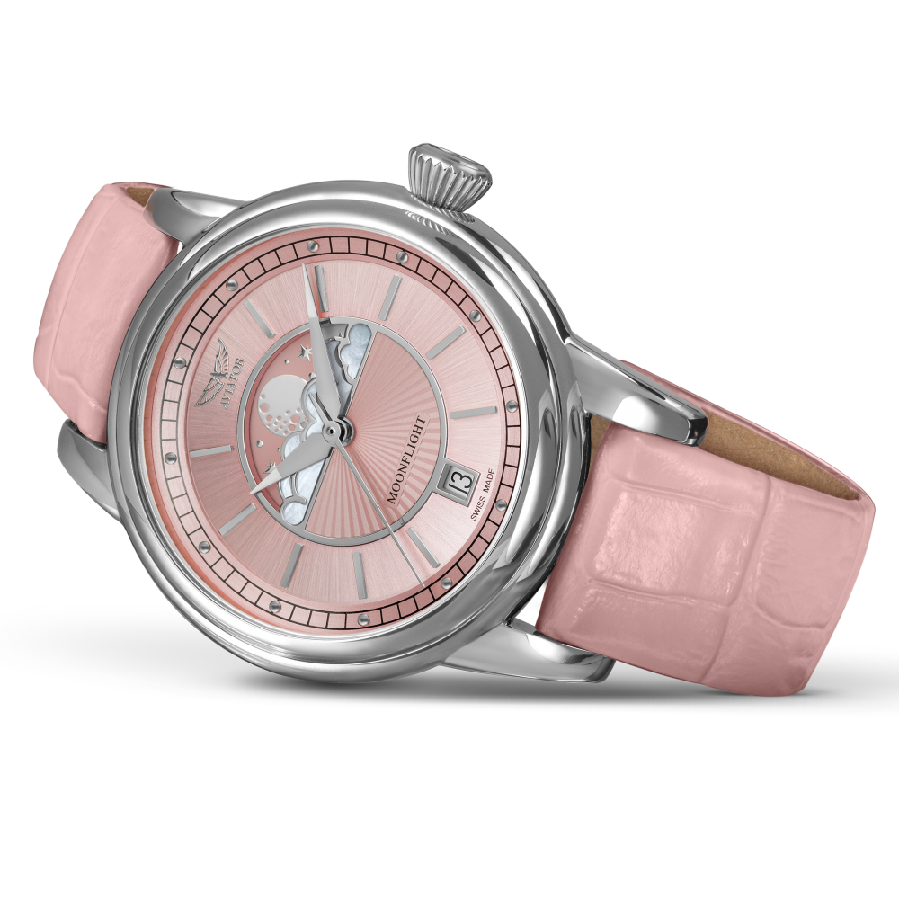 AVIATOR SWISS DOUGLAS MOONFLIGHT WATCH V.1.33.0.257.4