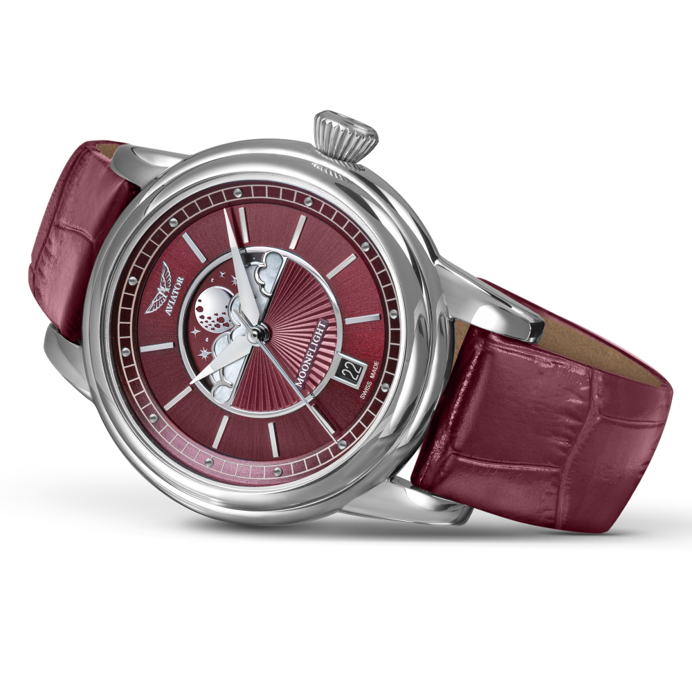 AVIATOR SWISS DOUGLAS MOONFLIGHT WATCH V.1.33.0.264.4