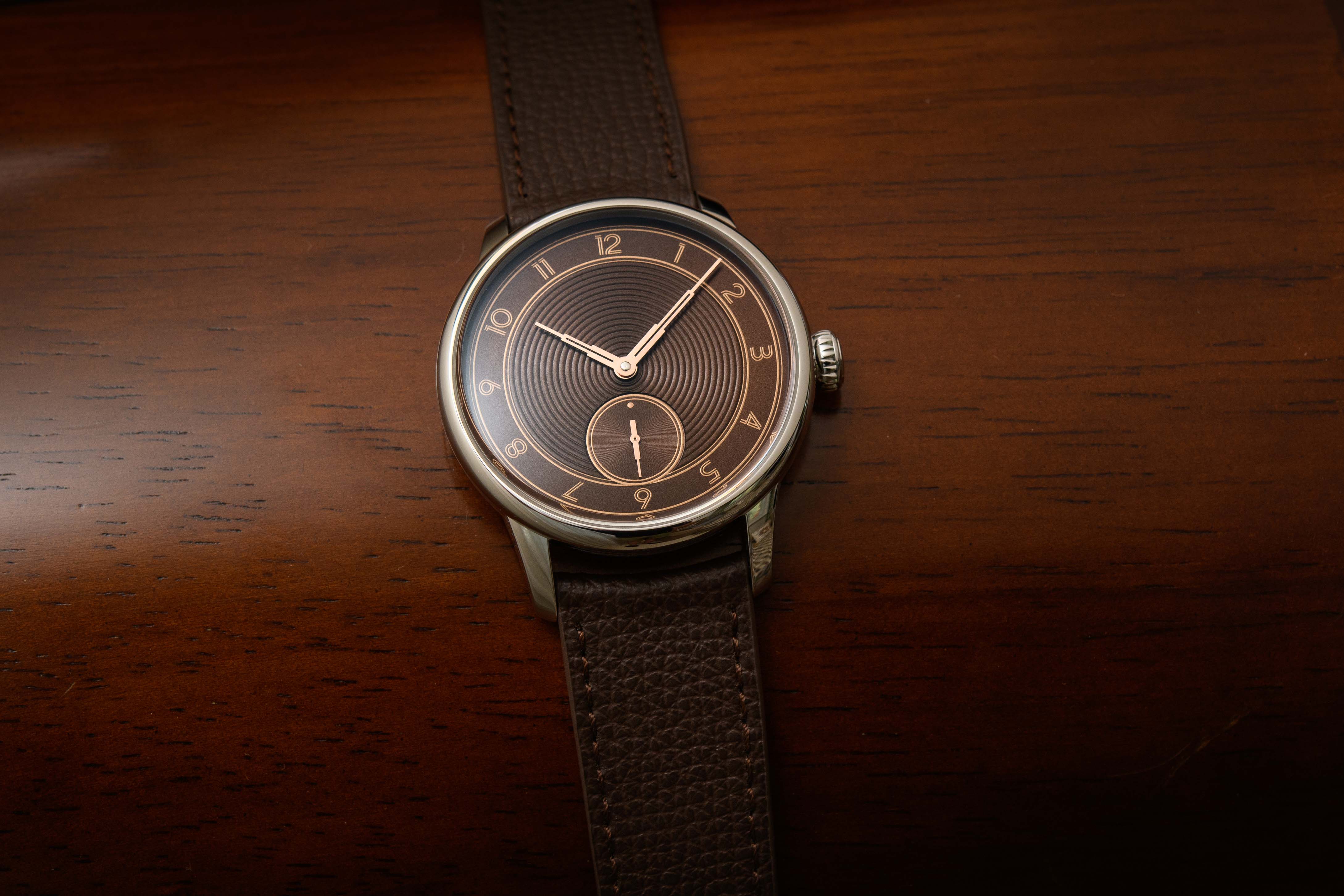 Hodinky La Petite Seconde Metropolis Louis Erard x The Horophile Tobacco