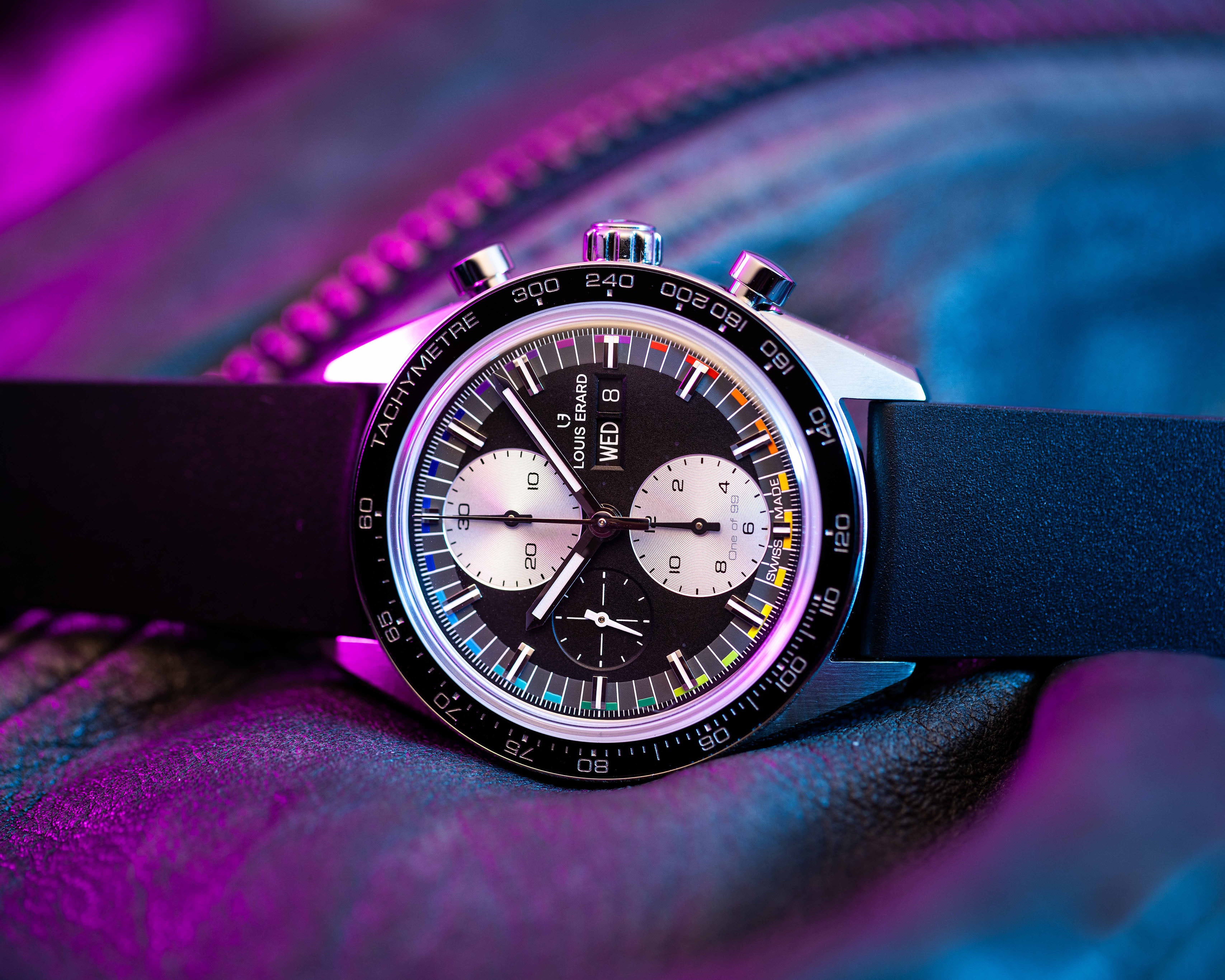 Hodinky Louis Erard 2300 Sport Chronograph Rainbow