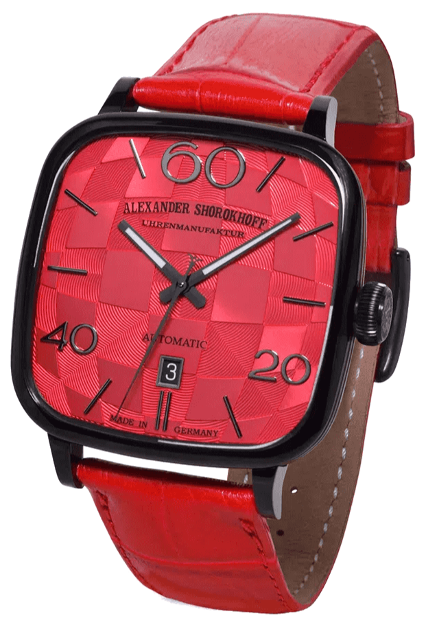 Alexander Shorokhoff Kandy Guilloche watch AS.KD02-3E