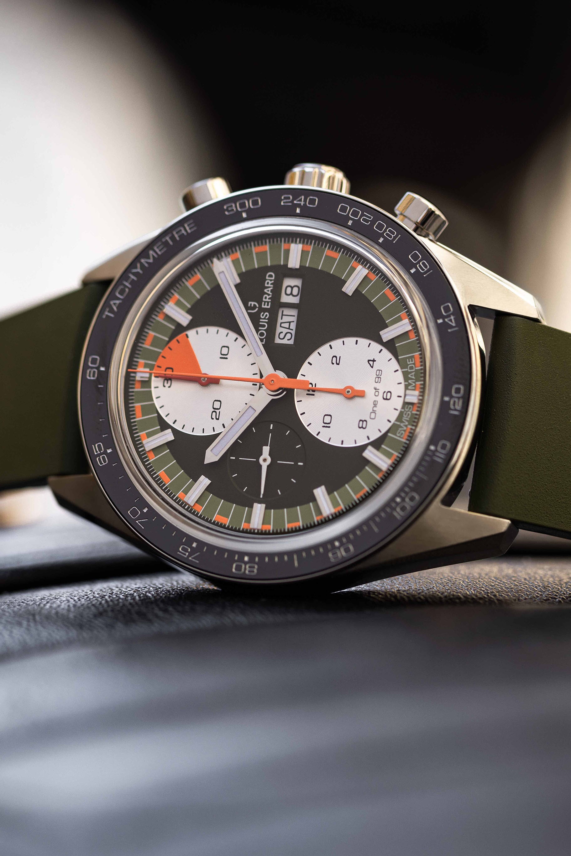 Louis Erard 2300 Sport Chronograph Khaki Watch