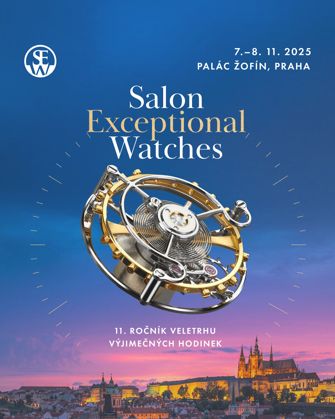 Pozvánka na Salon Exceptional Watches 2025 v Prahe