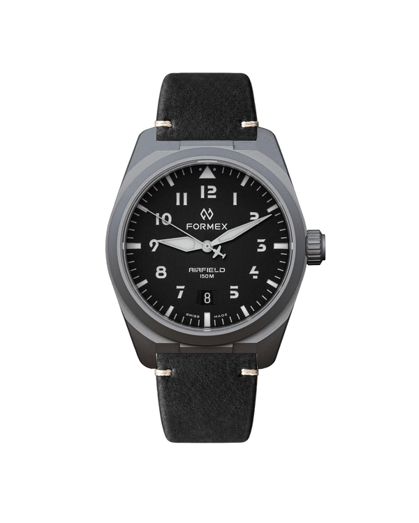 Hodinky Formex AIRFIELD Automatic - Jet Black