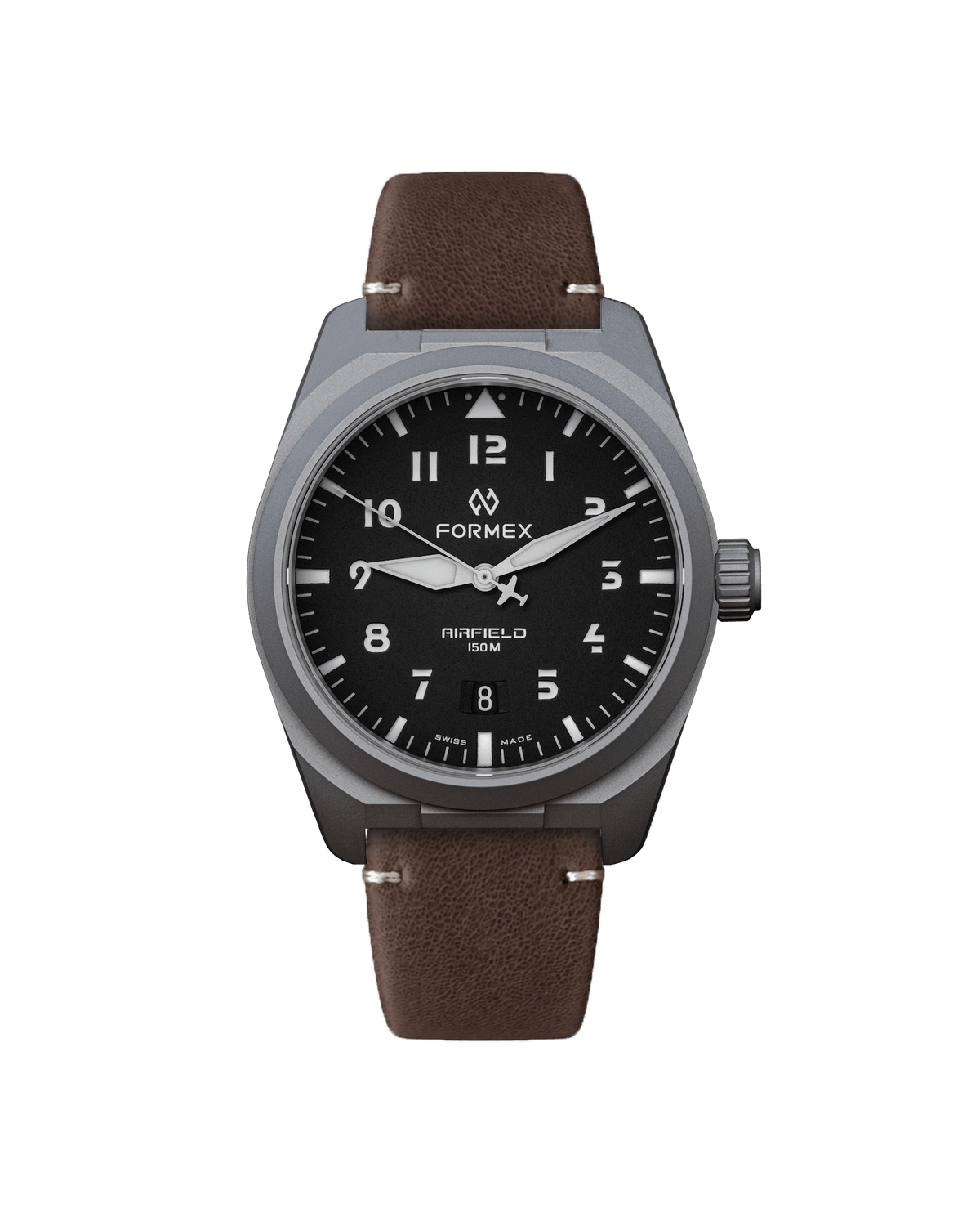 Hodinky Formex AIRFIELD Automatic - Jet Black