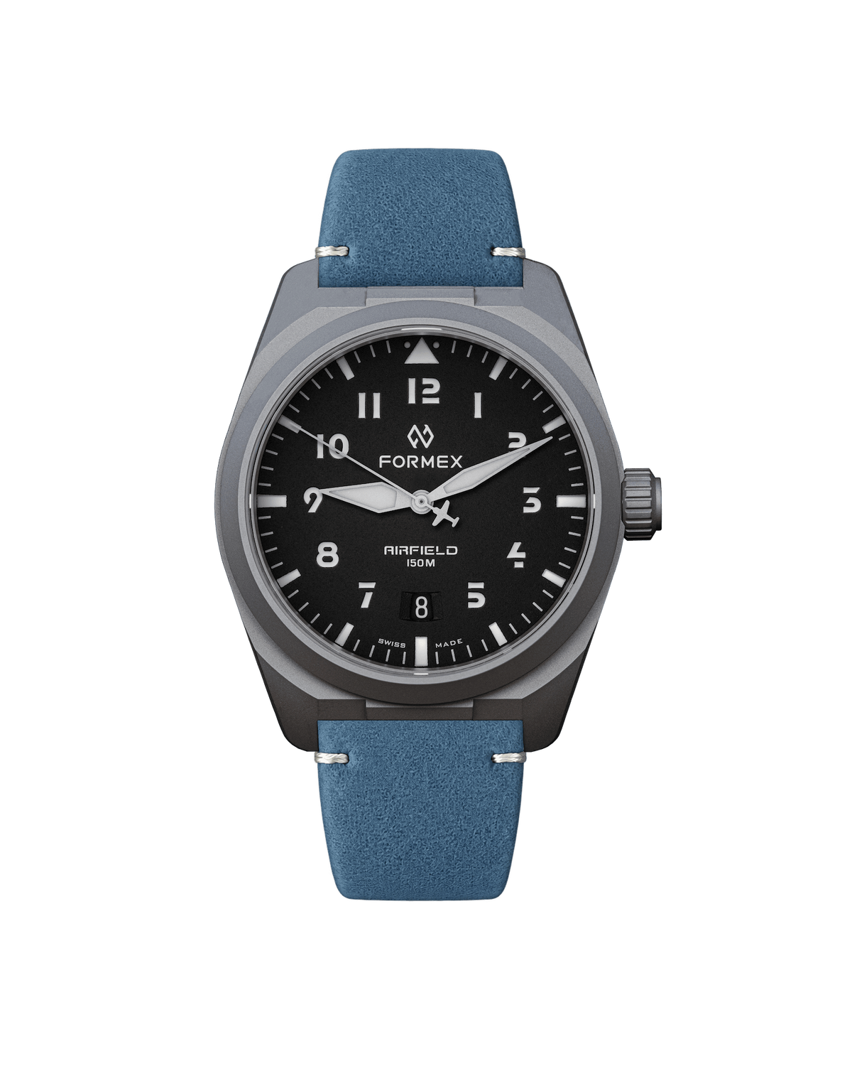 Hodinky Formex AIRFIELD Automatic - Jet Black