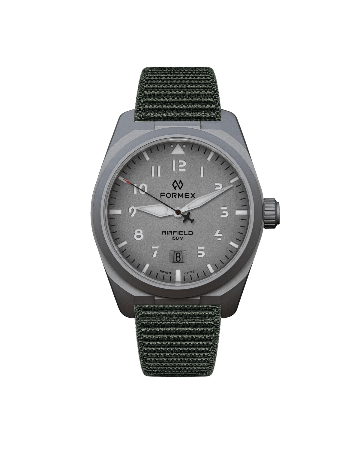 Hodinky Formex AIRFIELD Automatic - Tarmac Grey