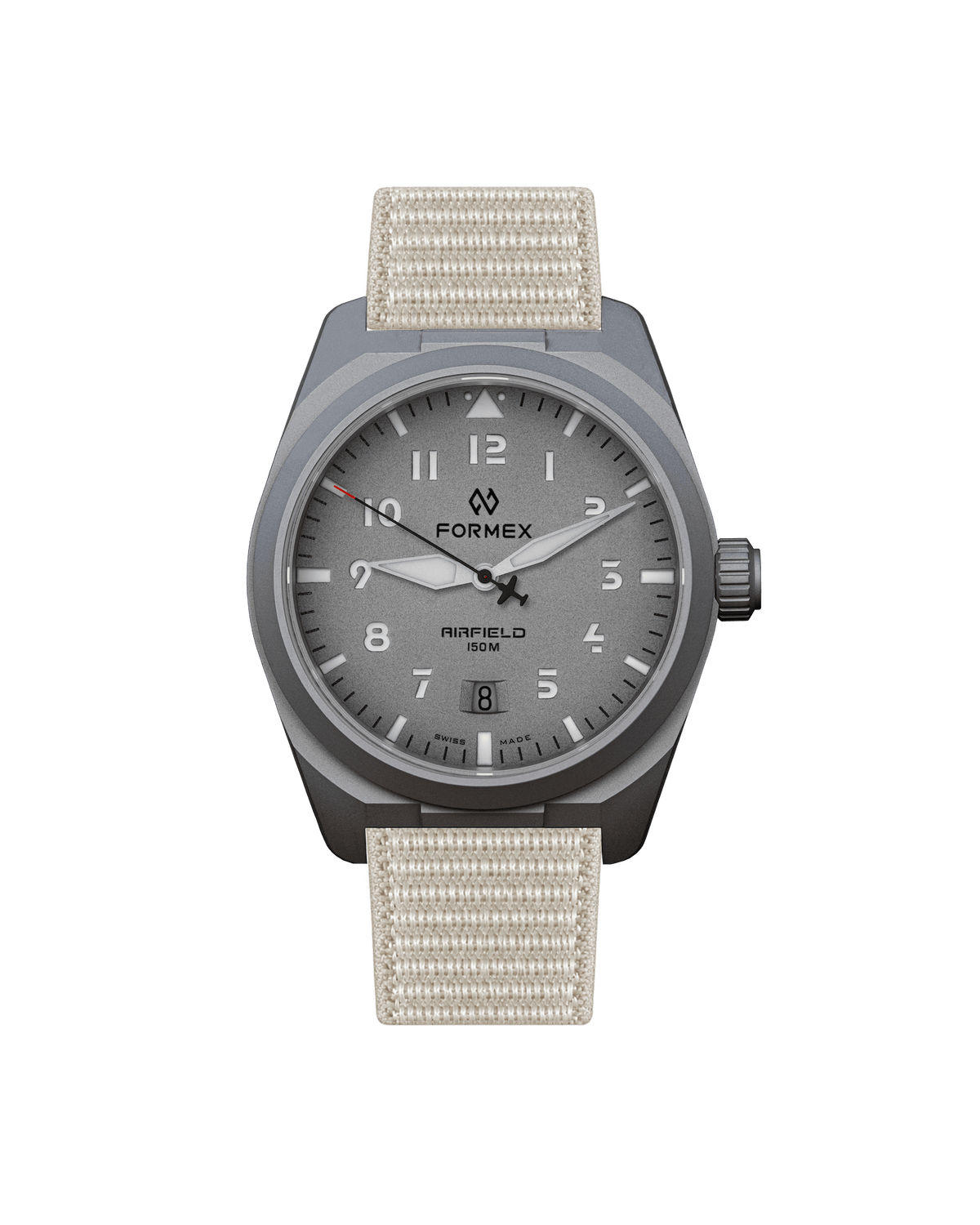 Hodinky Formex AIRFIELD Automatic - Tarmac Grey