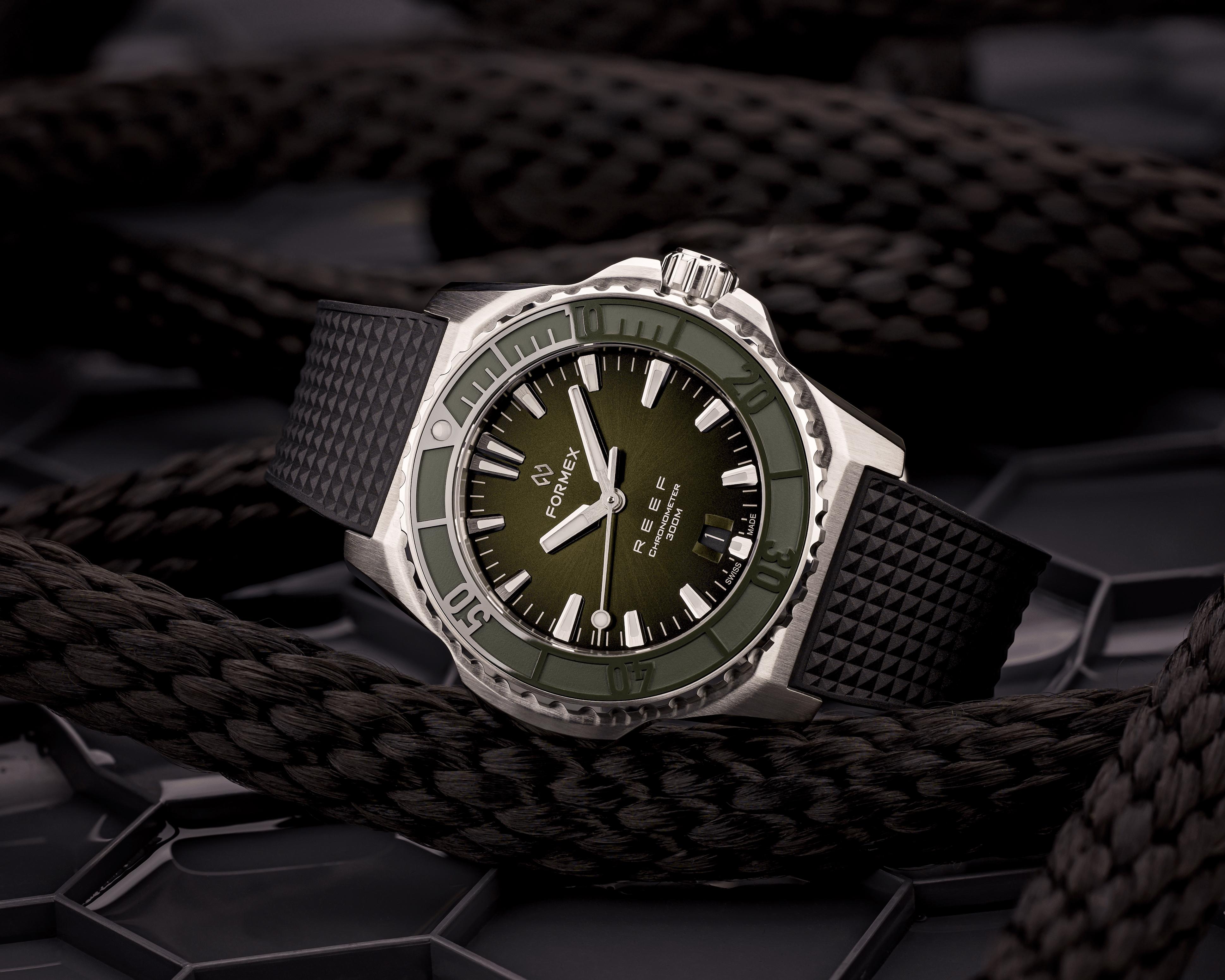 Formex Reef 42 mm Watch - Green