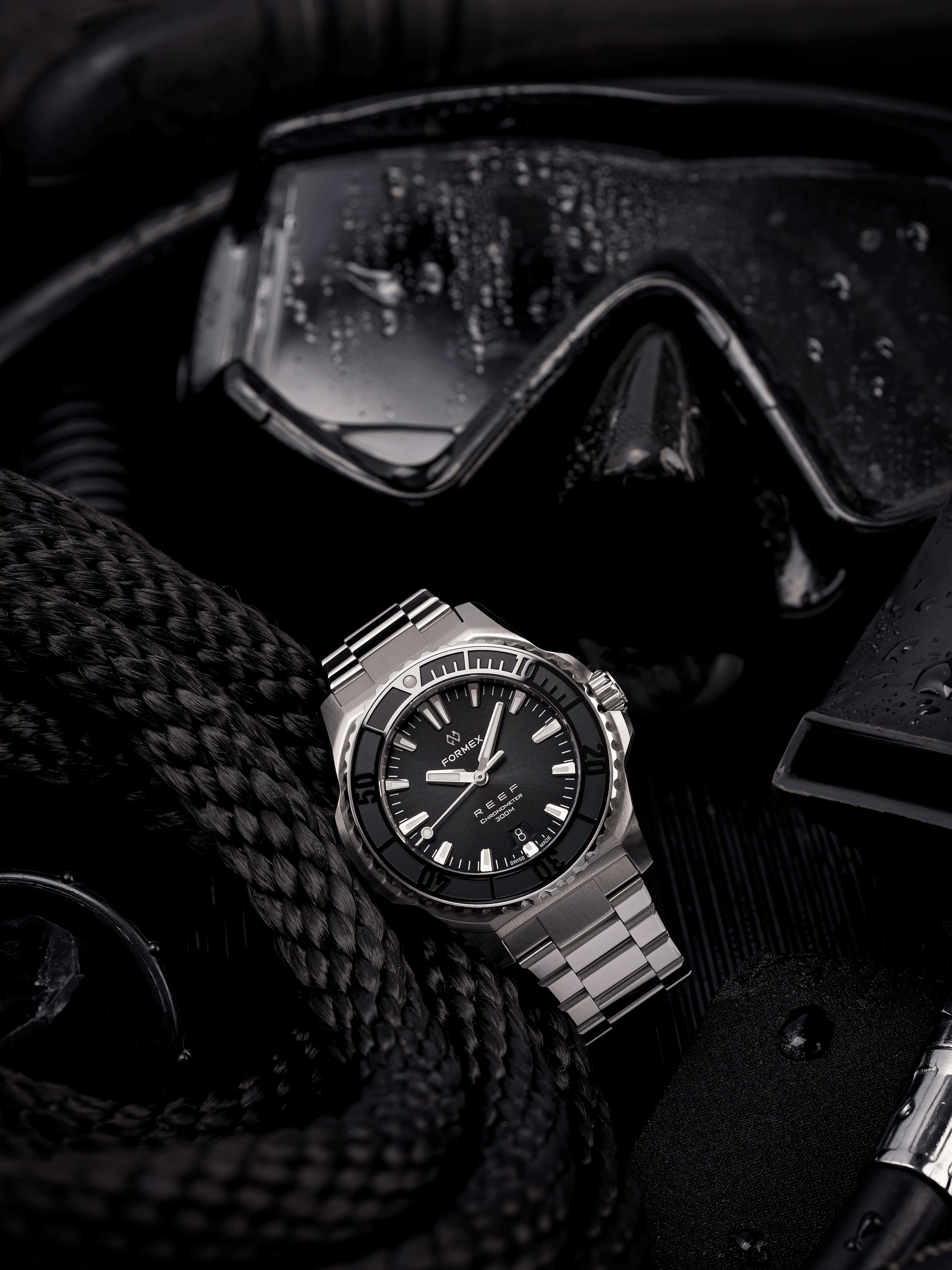 Hodinky Formex Reef 42 mm - Black
