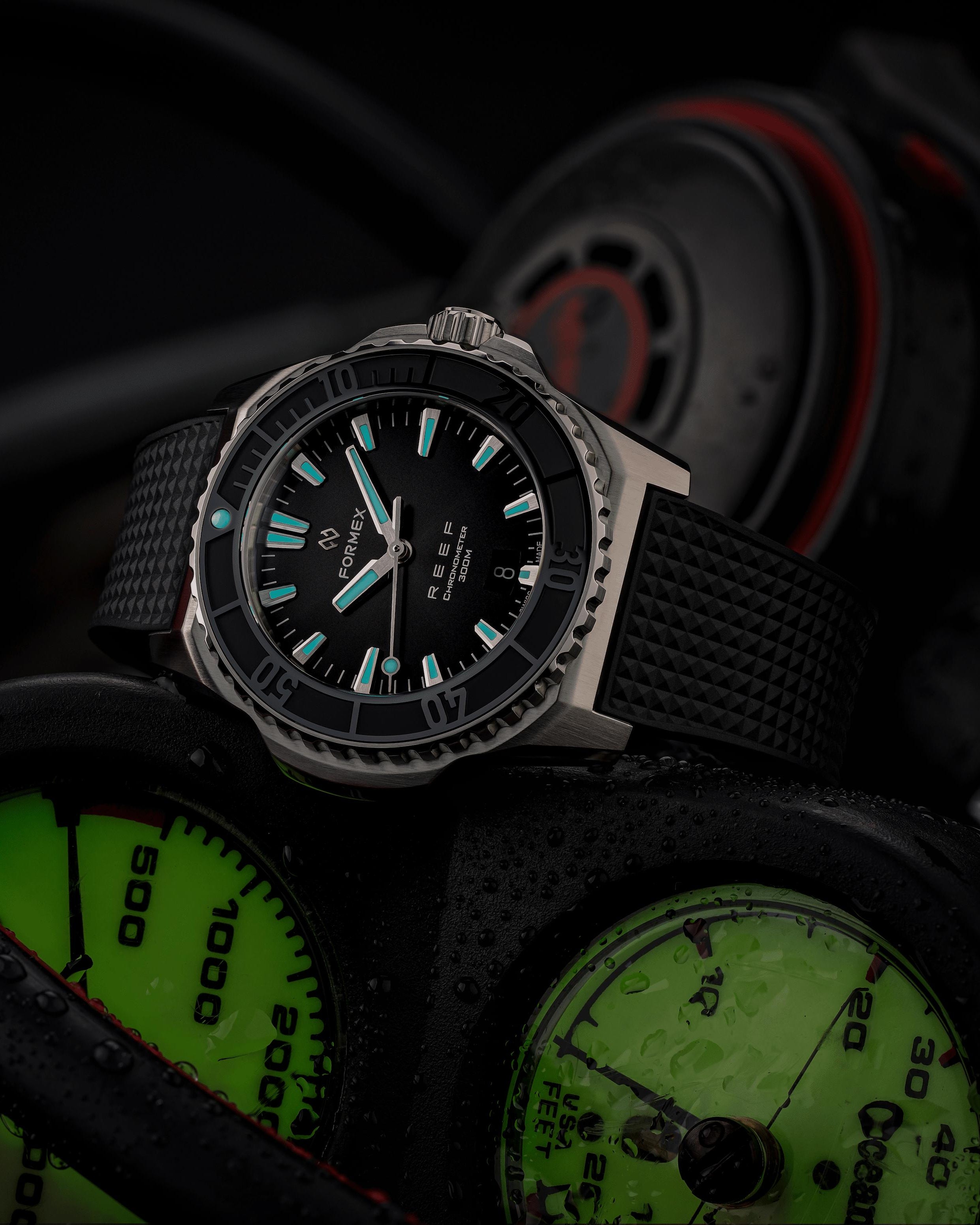 Hodinky Formex Reef 42 mm - Black