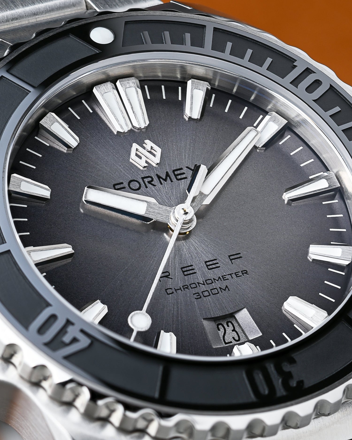 Hodinky Formex Reef 42 mm - Silver