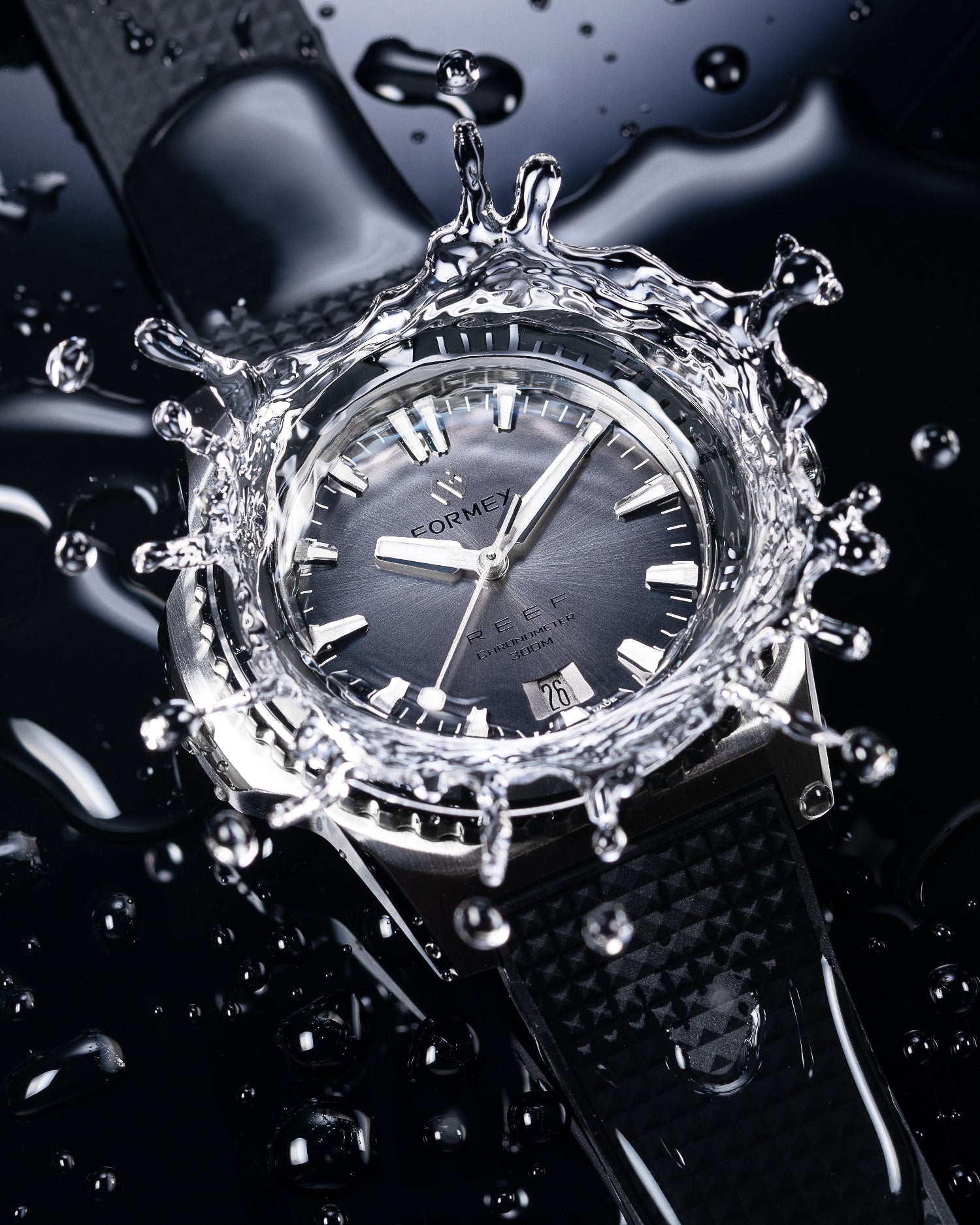 Hodinky Formex Reef 42 mm - Silver