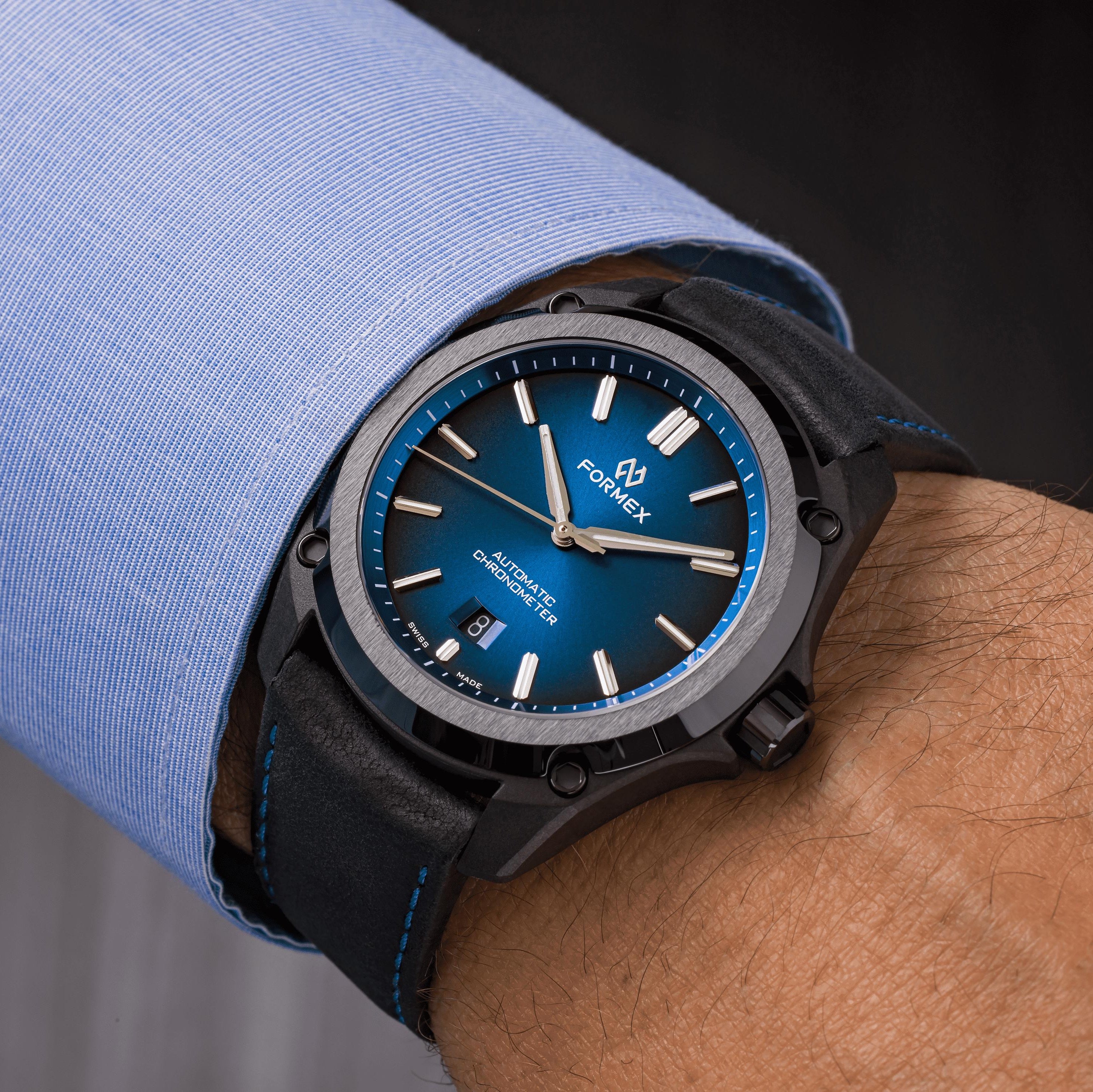 Hodinky Formex Essence Leggera FortyOne - Electric Blue