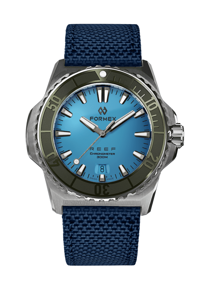 Formex Reef 39.5mm - Bahama Blue