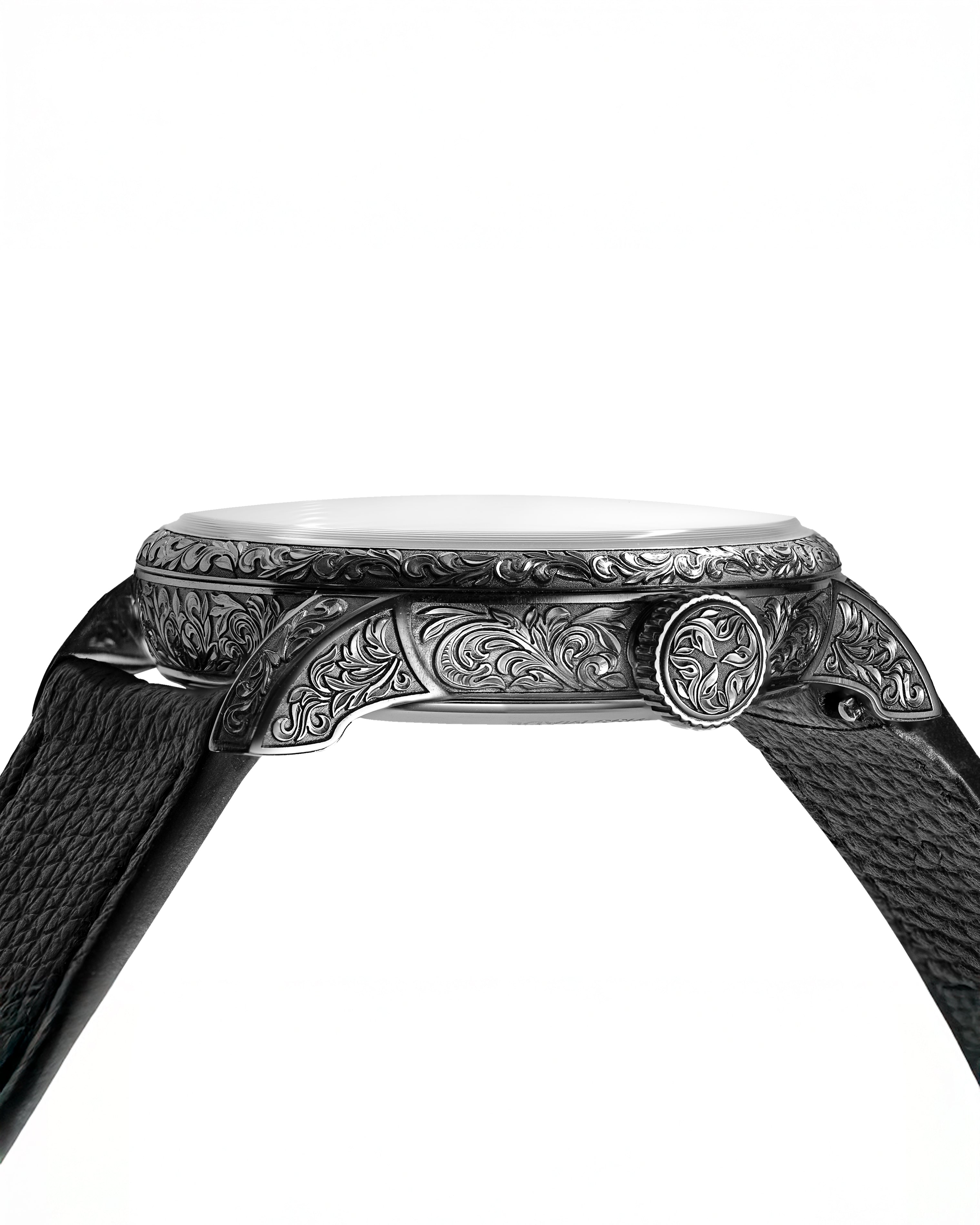Louis Erard Hand-Engraved Watch