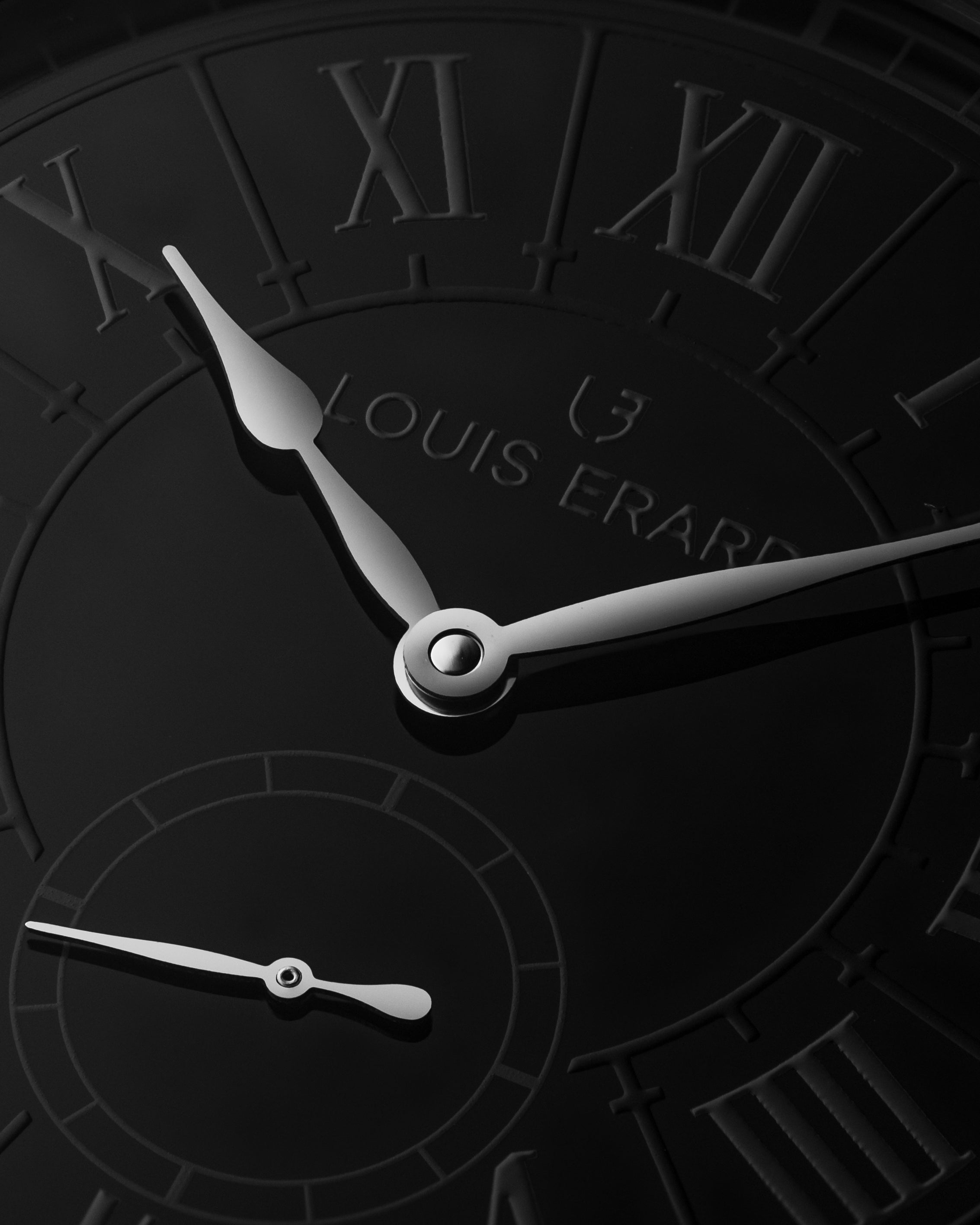 Louis Erard Hand-Engraved Watch