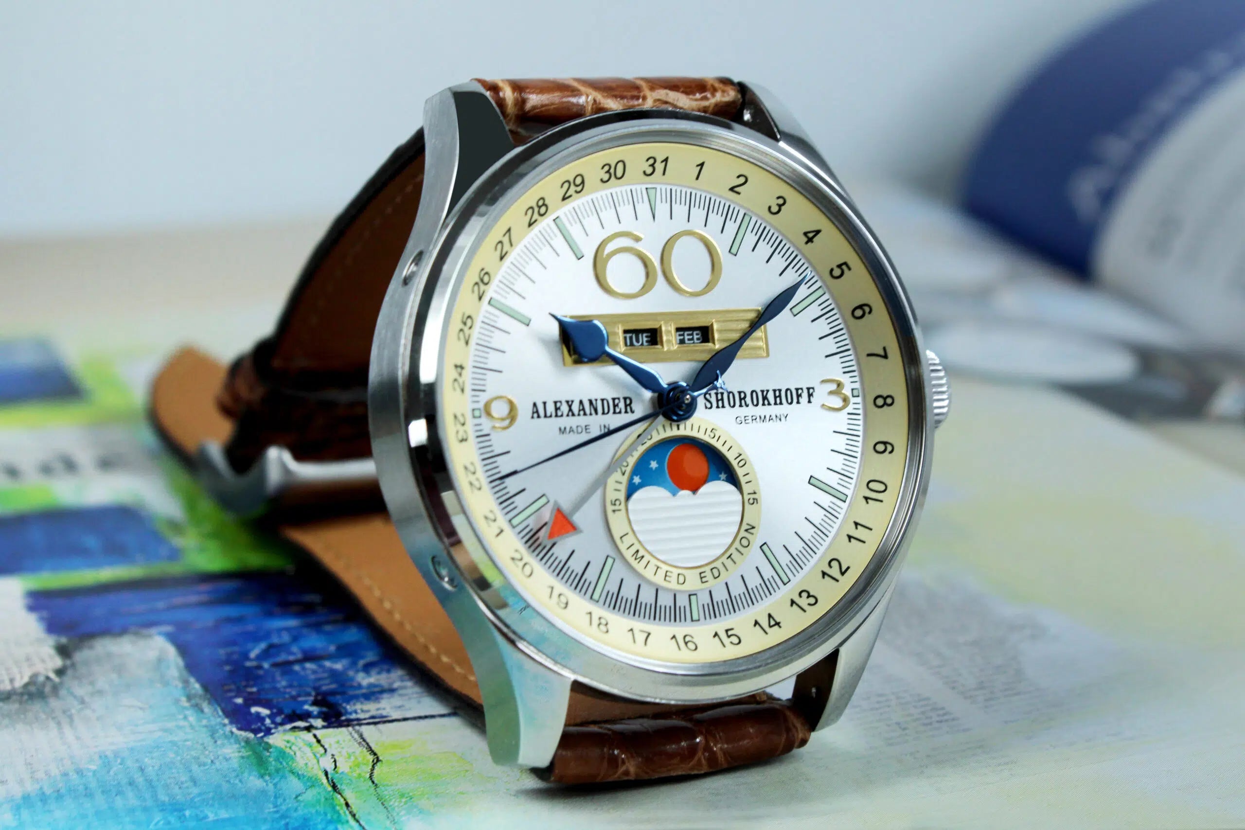 Alexander Shorokhoff Full Calendar Merkur 2 Watch AS.VK-MKR2