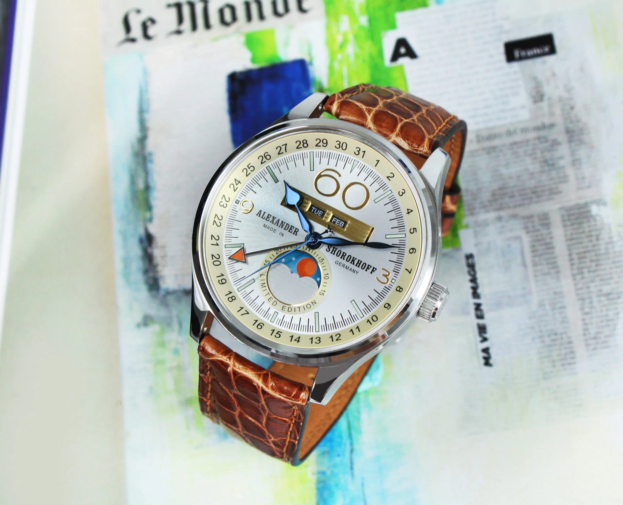 Alexander Shorokhoff Full Calendar Merkur 2 Watch AS.VK-MKR2