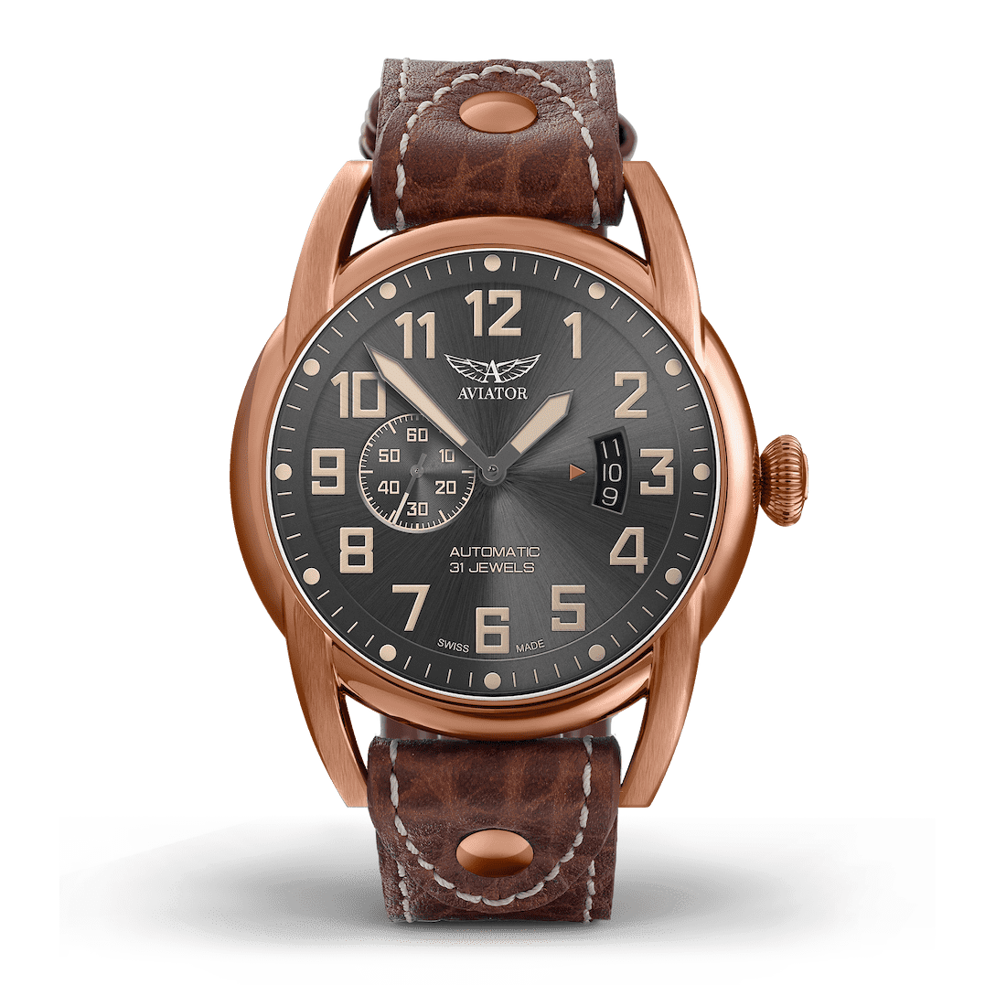 Hodinky AVIATOR SWISS Bristol Scout V.3.18.8.314.4