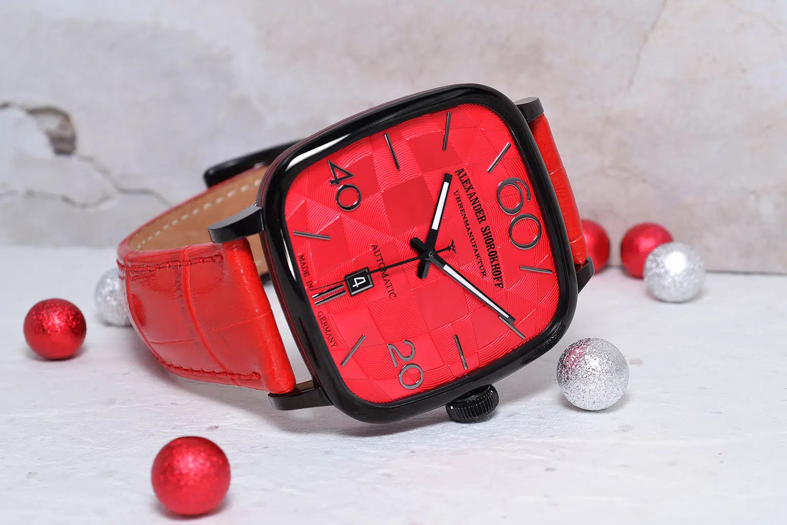 Alexander Shorokhoff Kandy Guilloche watch AS.KD02-3E