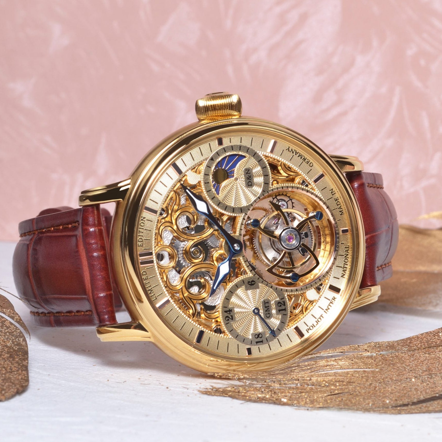 Hodinky Poljot International Tourbillon Skeleton 3360.T66