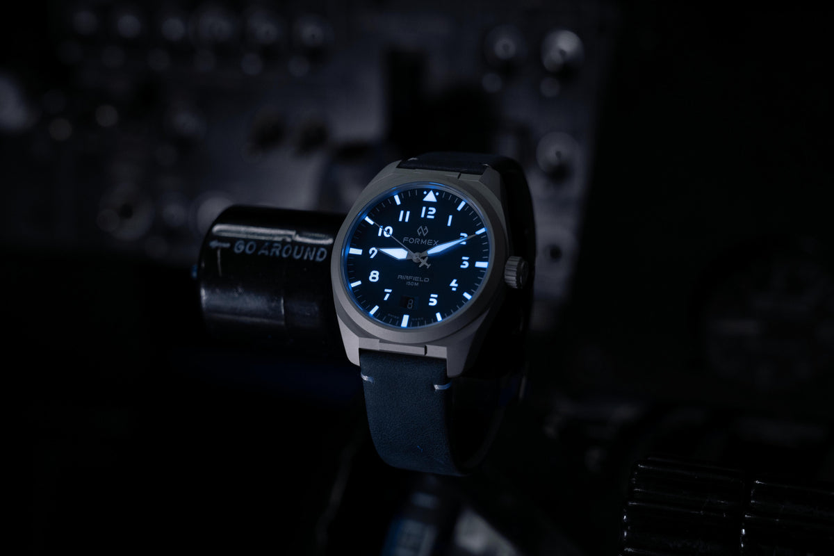 Hodinky Formex AIRFIELD Automatic - Horizon Blue