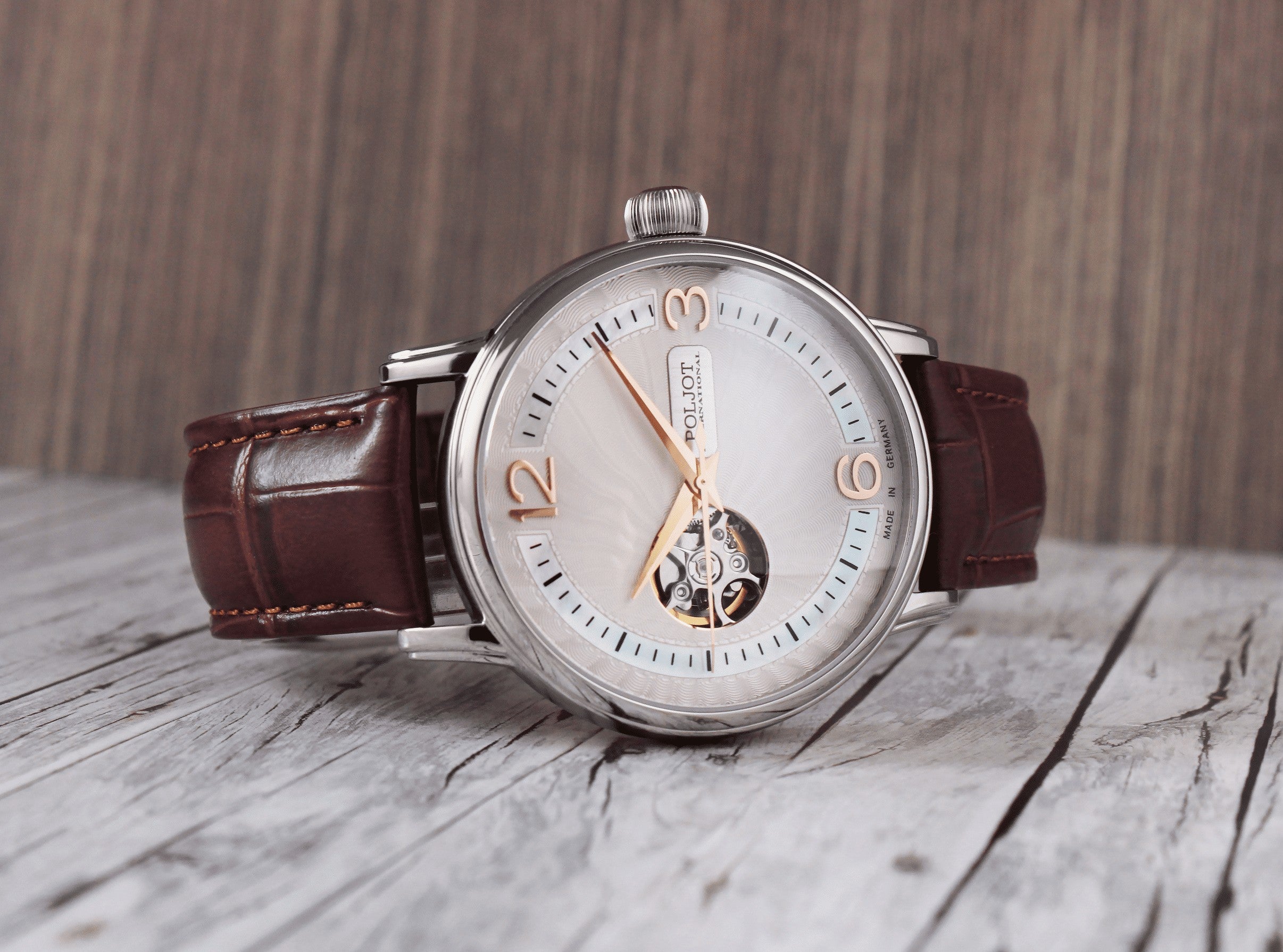 Poljot International Jaros Open Heart 38NH.4280811 Watch