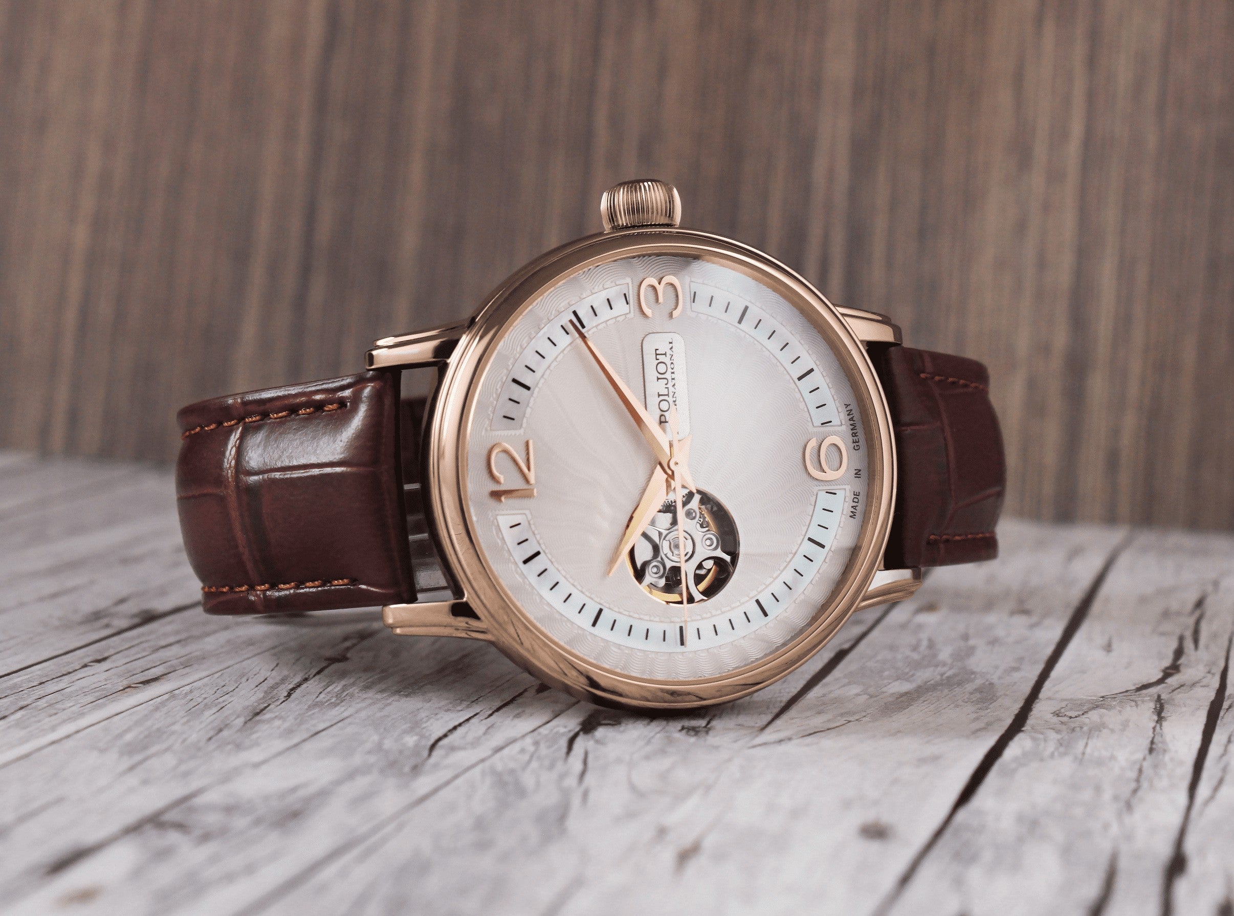 Poljot International Jaros Open Heart 38NH.4286811 Watch
