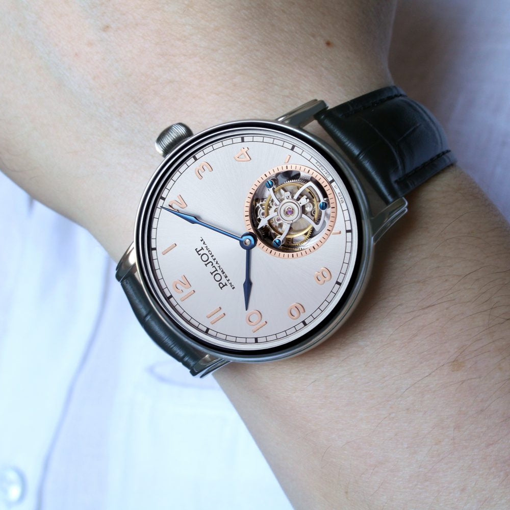 Hodinky Poljot International Tourbillon 3400.T-XVIII-SS