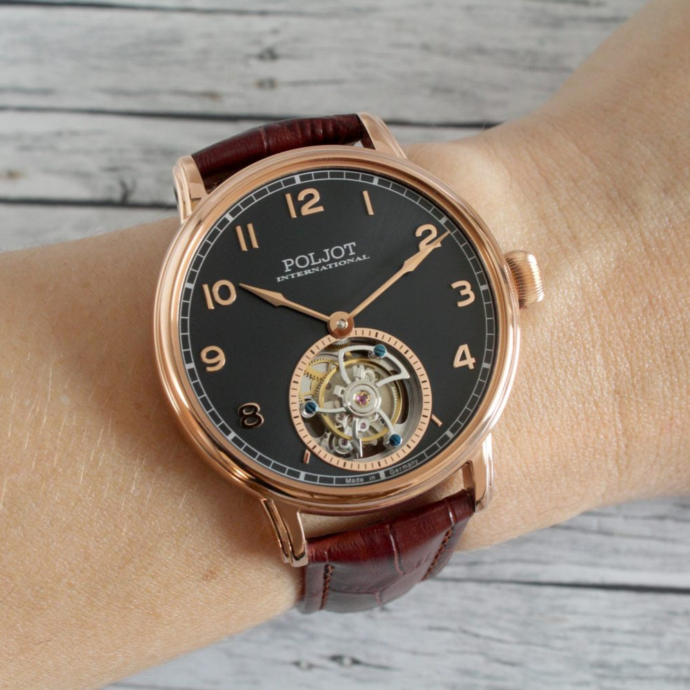 Hodinky Poljot International Tourbillon 3400.T-XVIII-SG