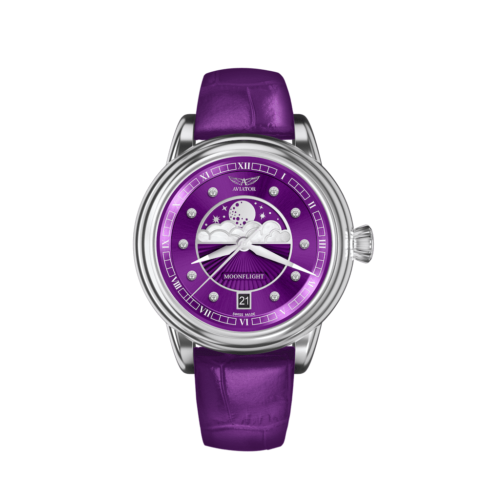 Hodinky Aviator Swiss DOUGLAS MOONFLIGHT V.1.33.0.361.4