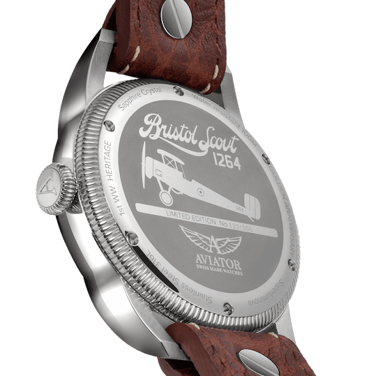 Hodinky AVIATOR SWISS Bristol Scout V.3.18.0.311.4