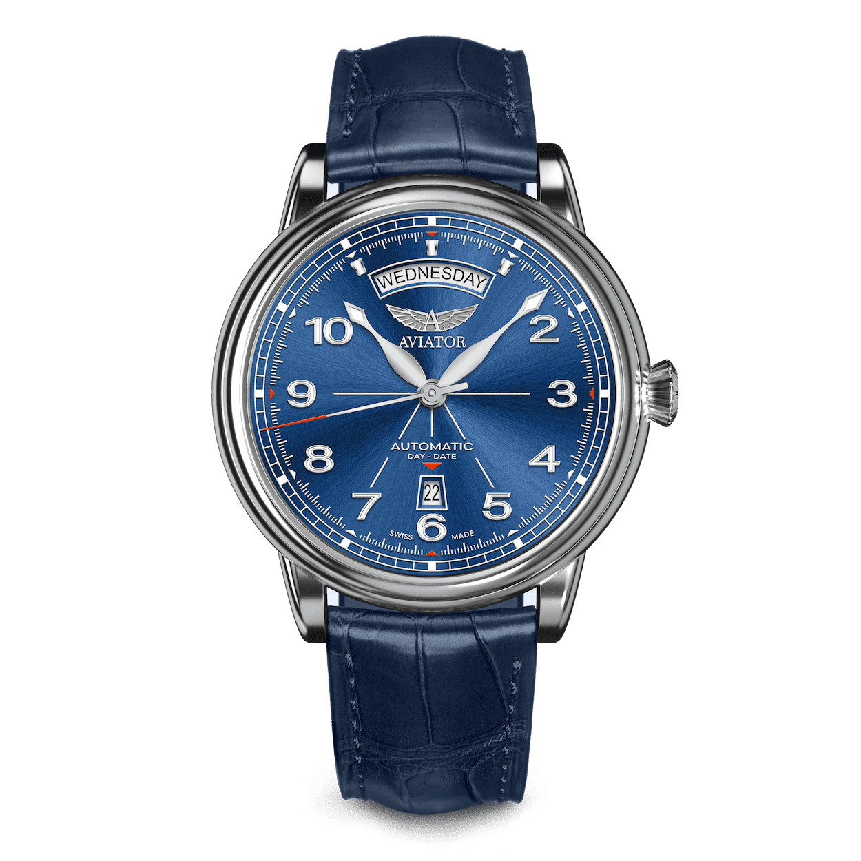 Hodinky AVIATOR SWISS Douglas day-date 45 V.3.44.0.401.4
