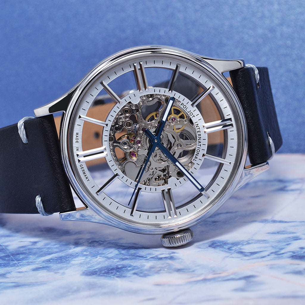Poljot International Vintage Skeleton watch 6114.1220101