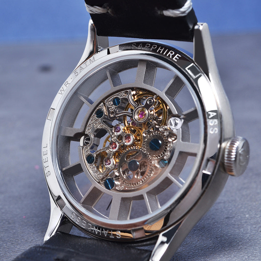Poljot International Vintage Skeleton watch 6114.1220101