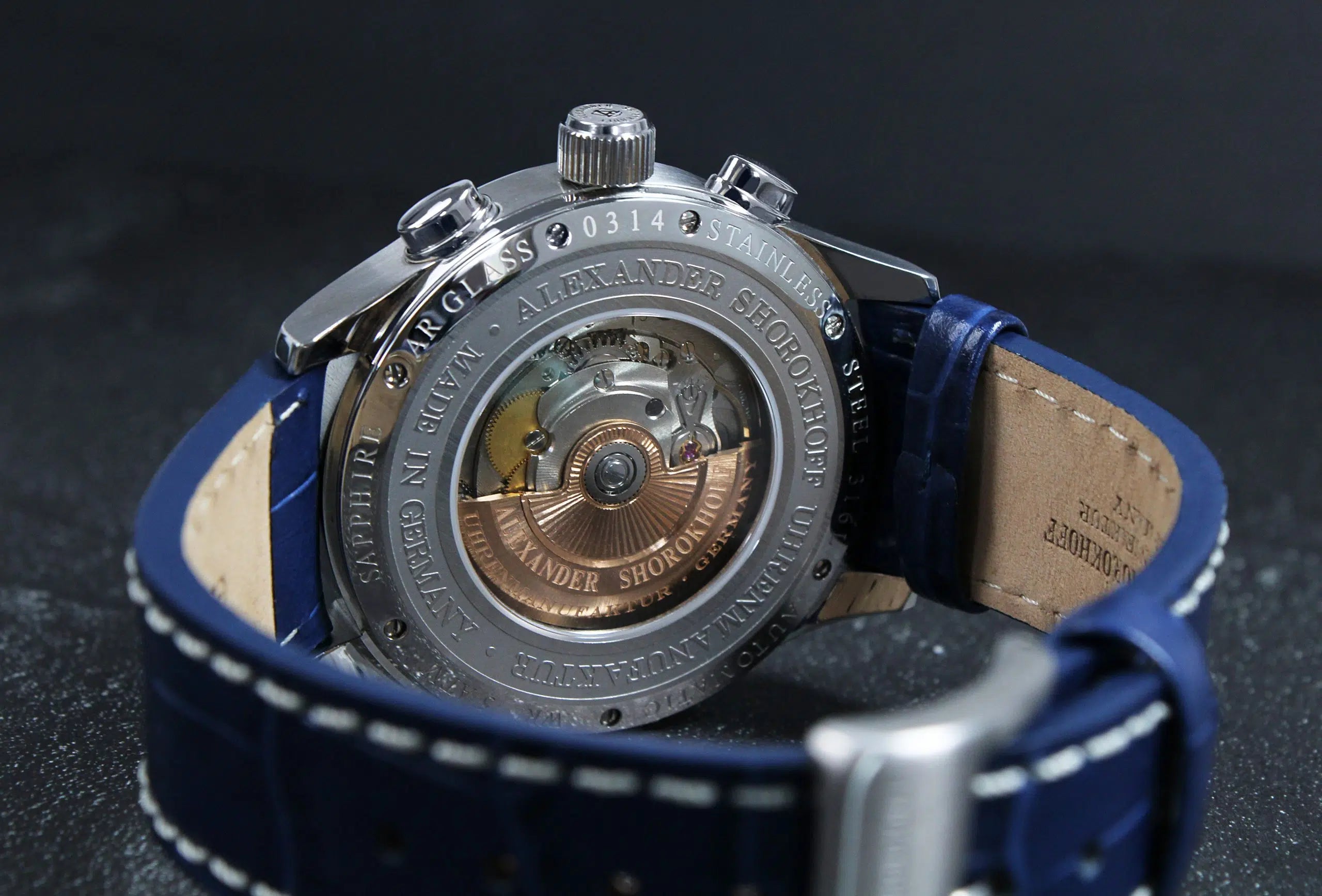 Hodinky Alexander Shorokhoff Blue Sapphire AS.CA05-7