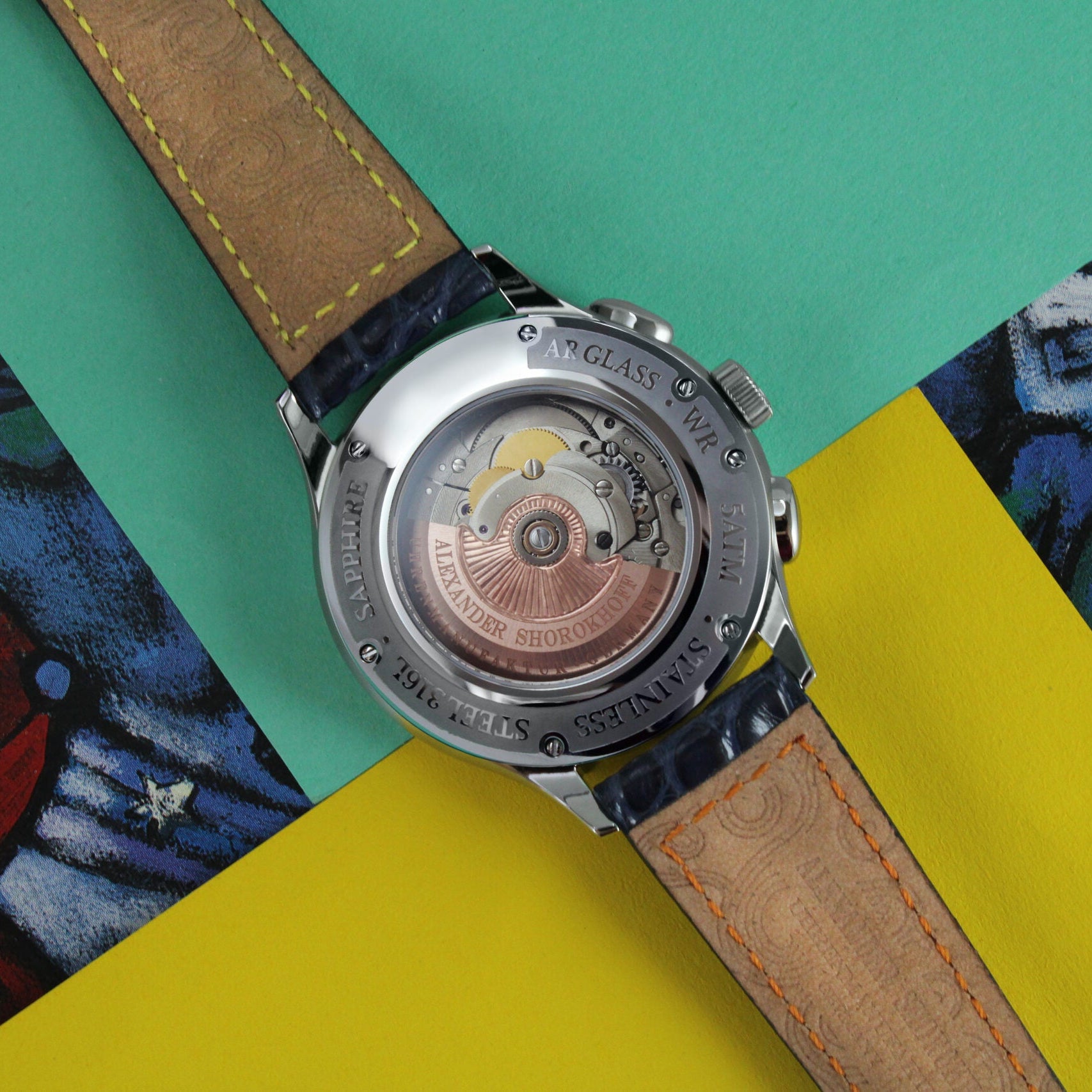 Hodinky Alexander Shorokhoff CRAZY EYES CHRONO AS.LCD-CRS03-A