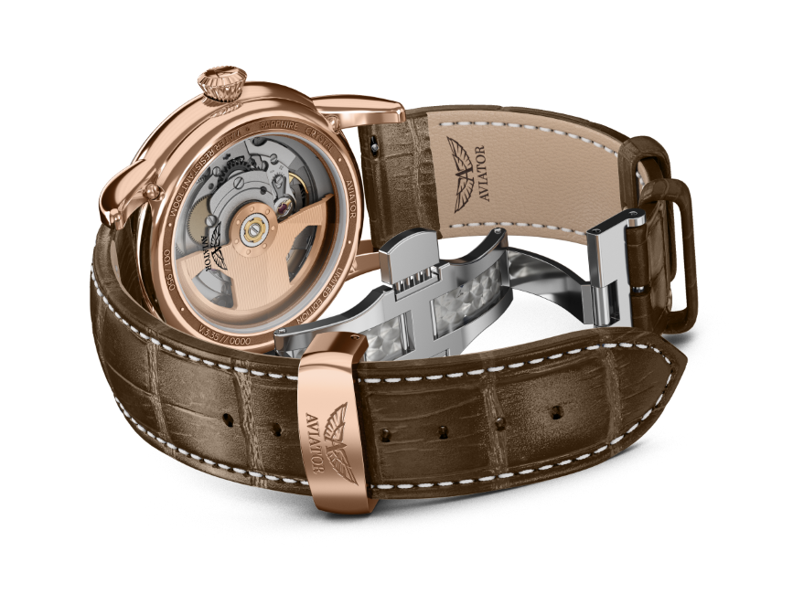 Hodinky AVIATOR SWISS Douglas day-date 41 V.3.35.2.280.4
