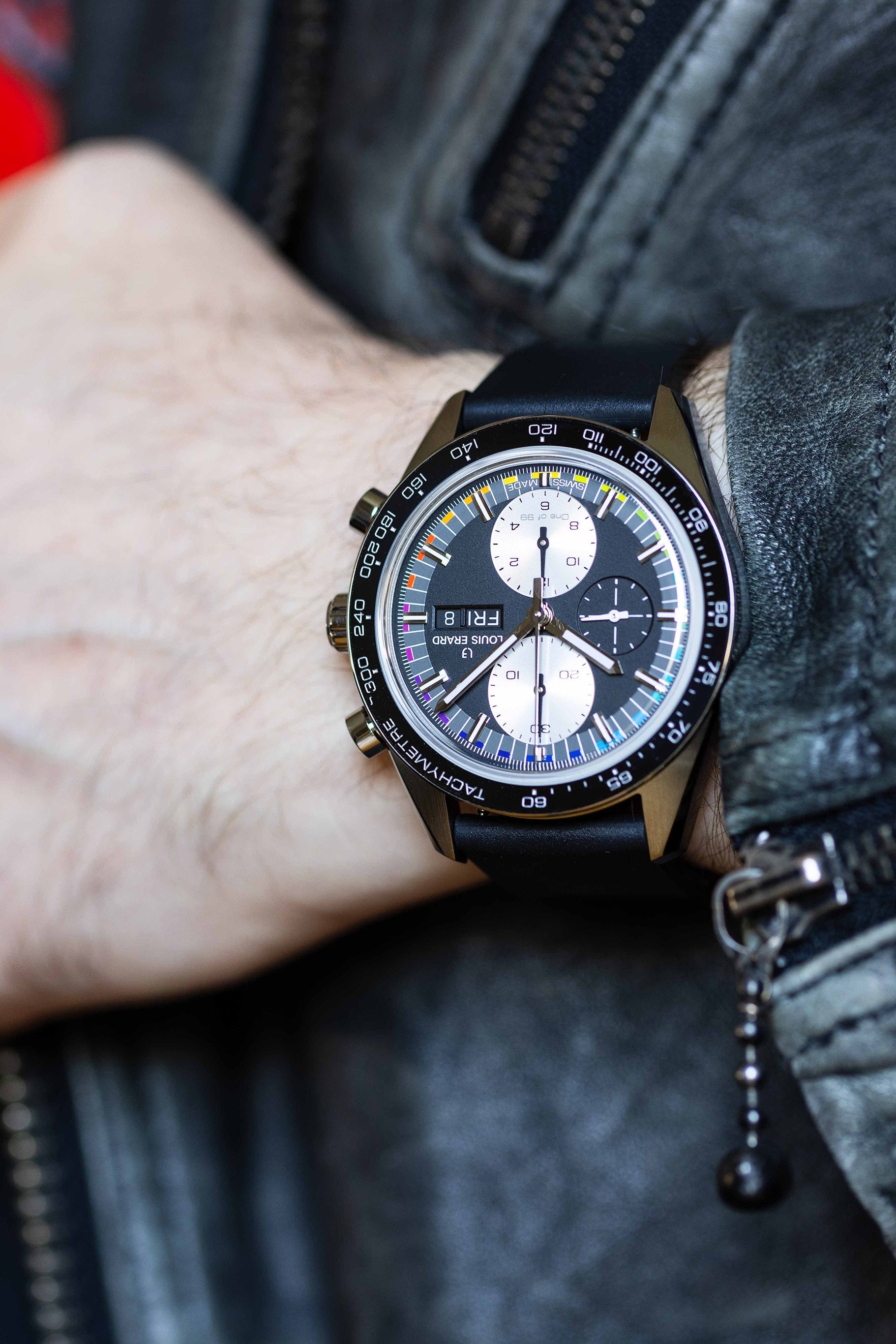 Hodinky Louis Erard 2300 Sport Chronograph Rainbow