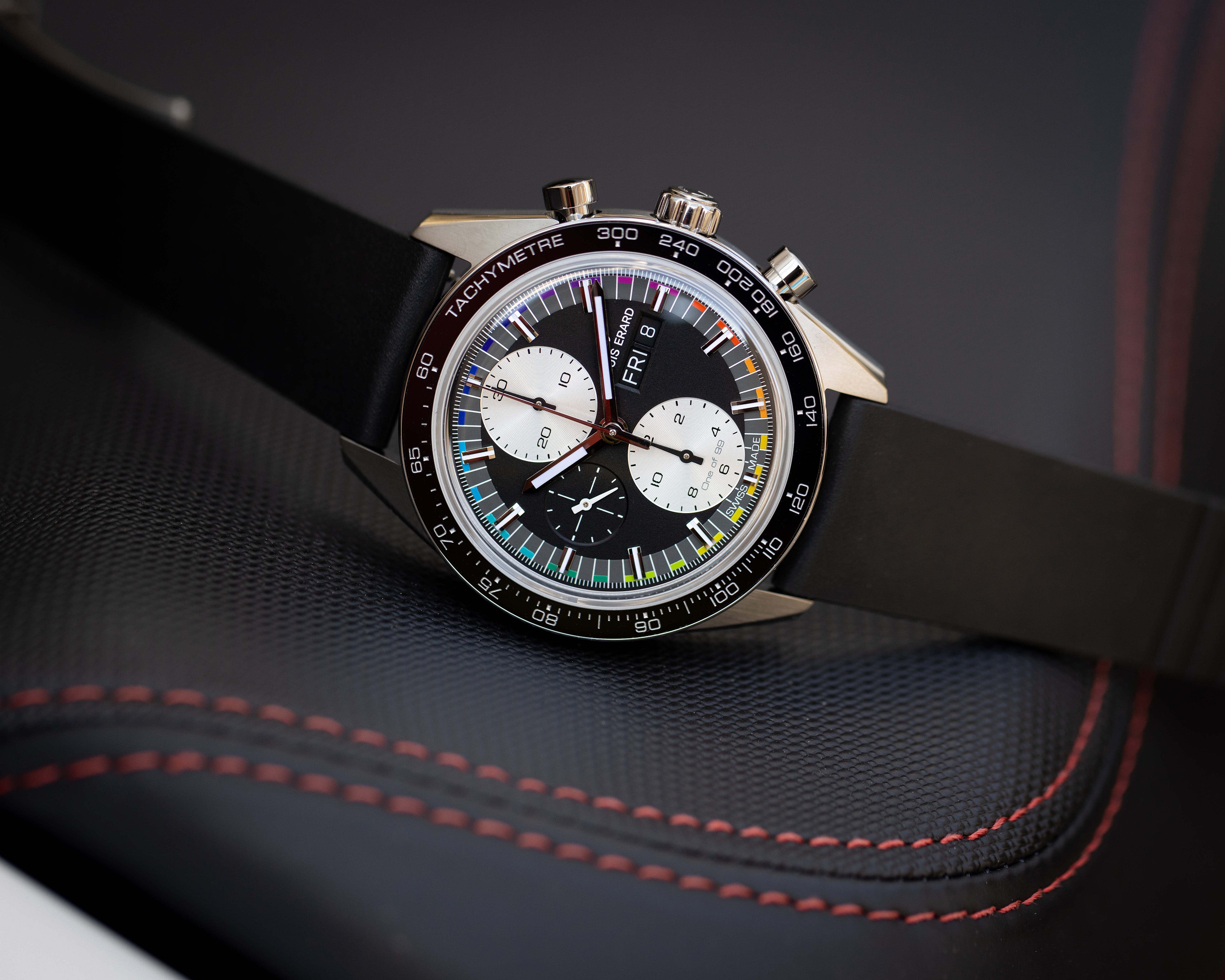 Hodinky Louis Erard 2300 Sport Chronograph Rainbow